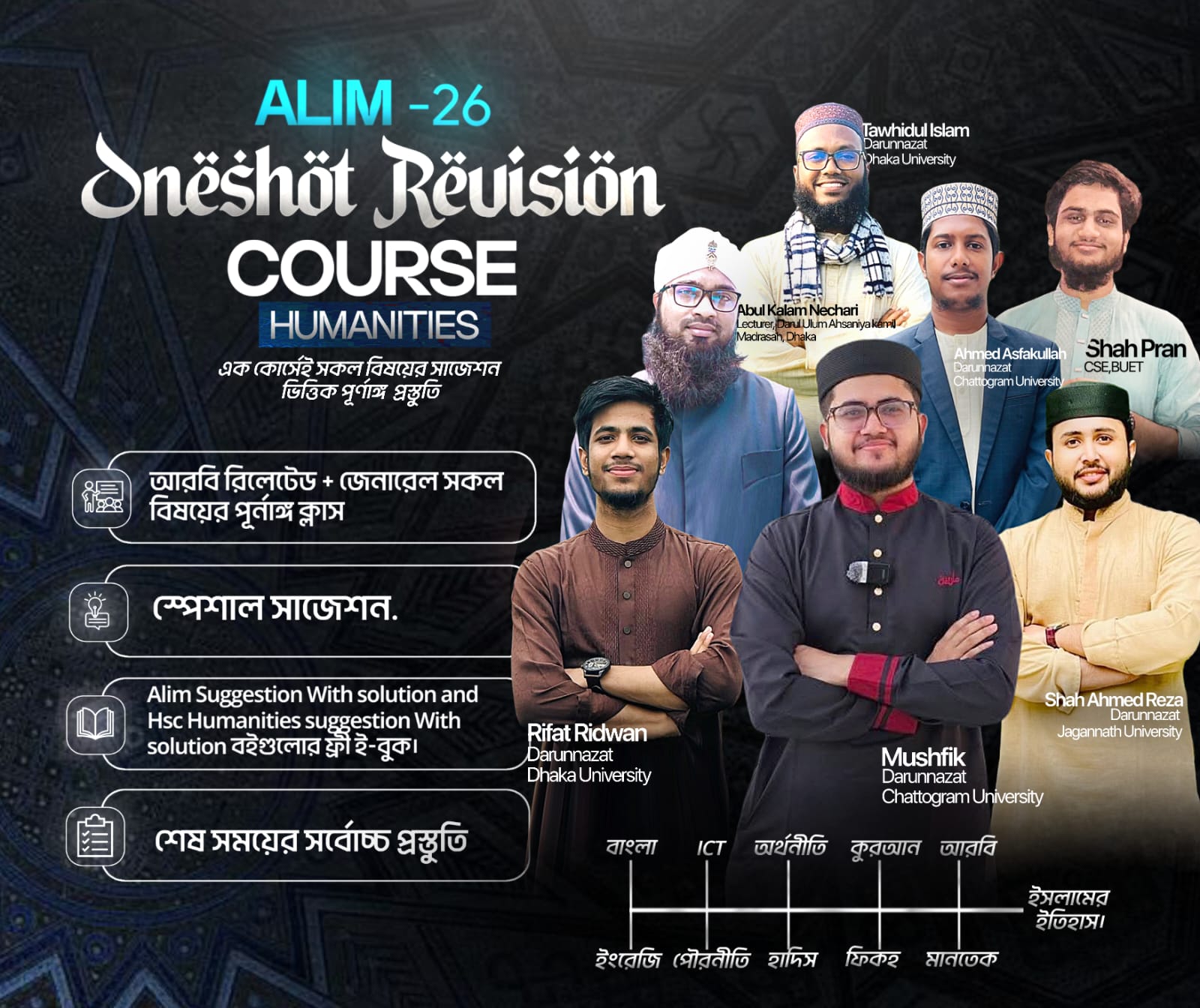 Alim-26 Oneshort Revision Course (Humanities) - EdgeCourse BD | এজ ...